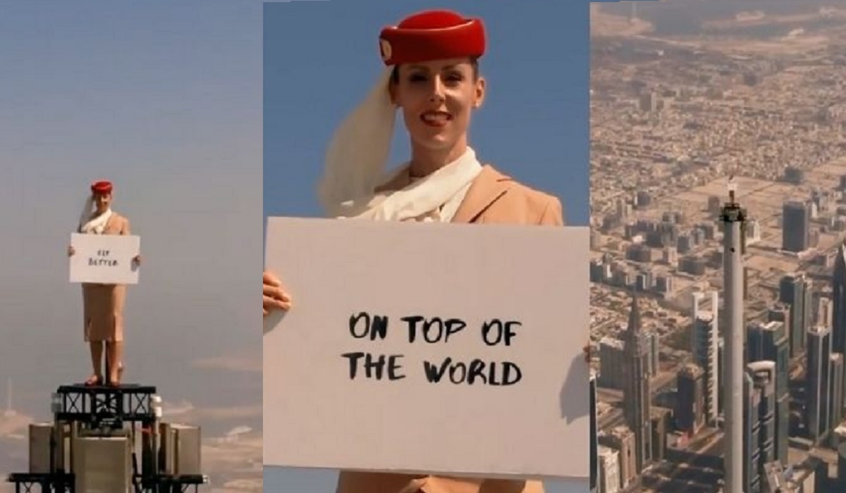 Was this Viral Emirates Ad Really Filmed on Top of Burj Khalifa?